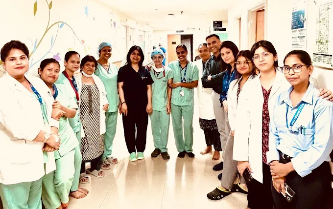 Dr. Bhavya Rathore clinic — patient care moment 29