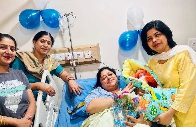 Dr. Bhavya Rathore clinic — patient care moment 39