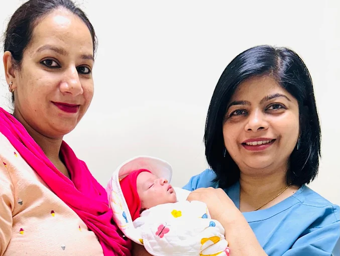 Dr. Bhavya Rathore clinic — patient care moment 47