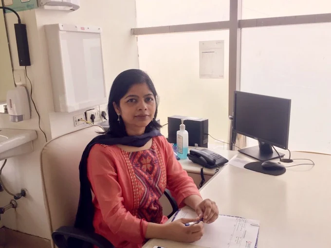 Dr. Bhavya Rathore clinic — patient care moment 5