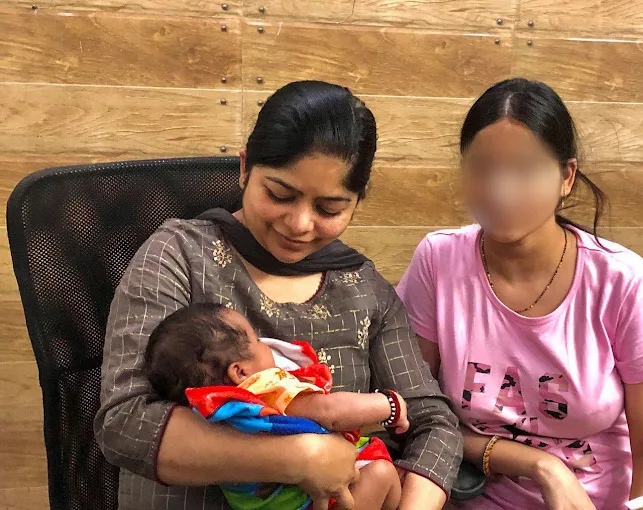 Dr. Bhavya Rathore clinic — patient care moment 53