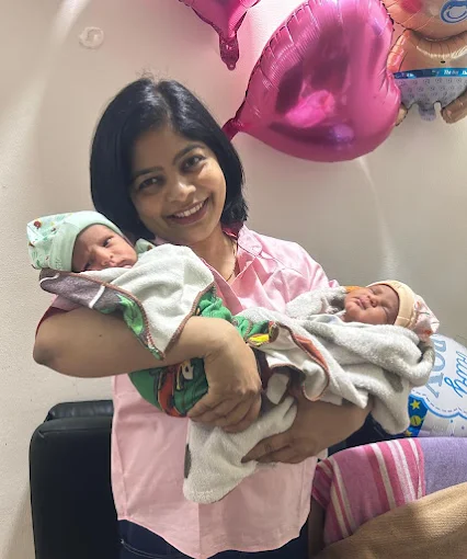 Dr. Bhavya Rathore clinic — patient care moment 56