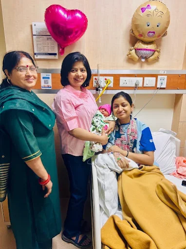 Dr. Bhavya Rathore clinic — patient care moment 70