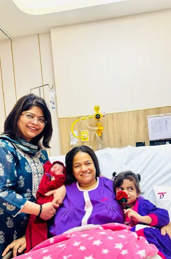 Dr. Bhavya Rathore clinic — patient care moment 71