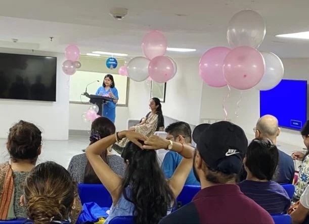 Dr. Bhavya Rathore clinic — patient care moment 9